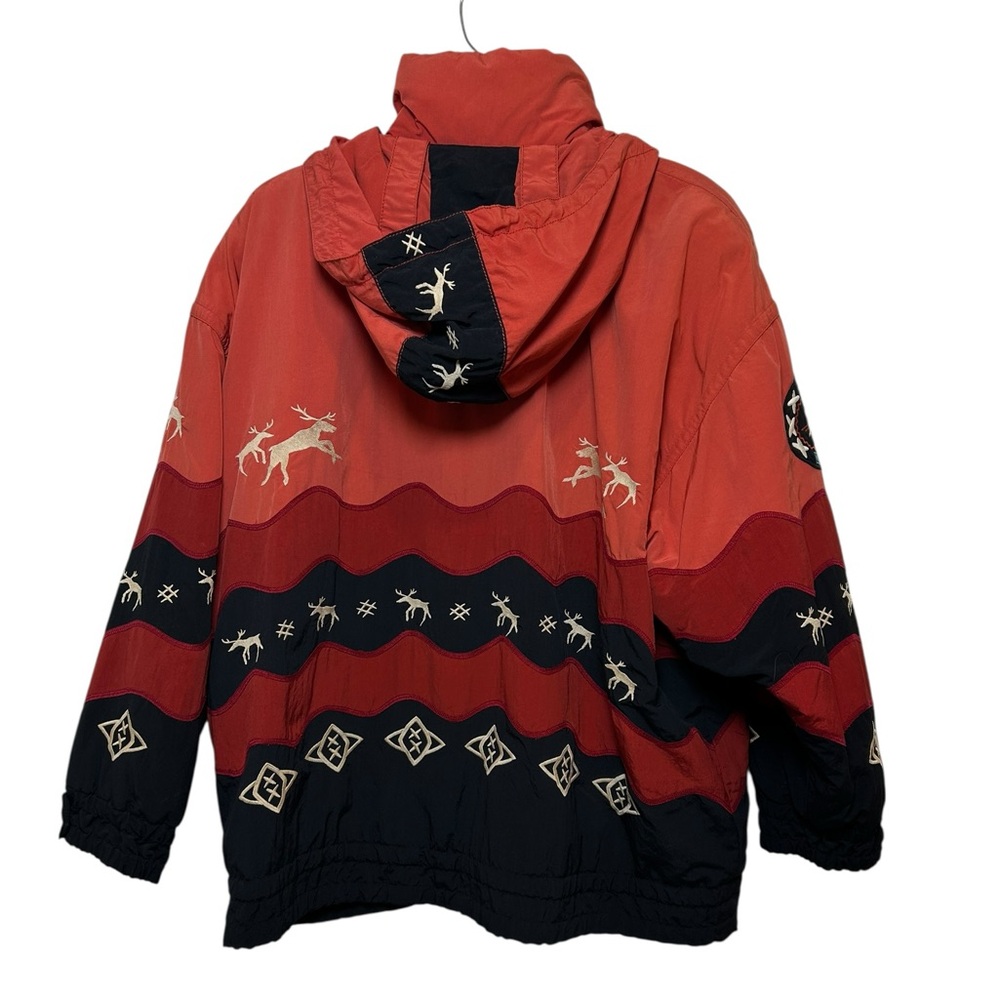 Vintage BOGNER Goan Thylmann Ski Jacket Anorak Reindeer Men's Size M Pullover - Picture 3 of 7